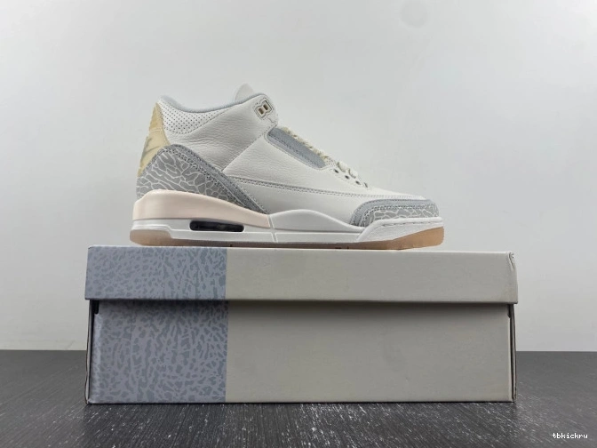 Reps TBK Air Ivory Craft Jordan 3 FJ9479-100 0711